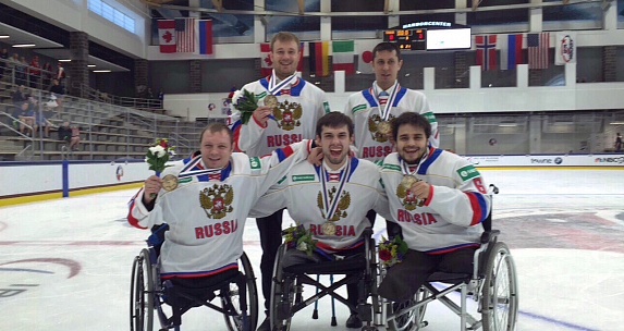 Russia takes the 3rd place at the Sledge Hockey World Championships