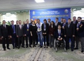 Governor of UgraKomarova Natalya met the champions and prize-winners of the Olympic Games and Paralympic Games. Khanty-Mansiysk, April 4, 2014