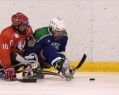 SHC “Ugra” defeated Udmurtia team, one of the leaders of sledge hockey in Russia.