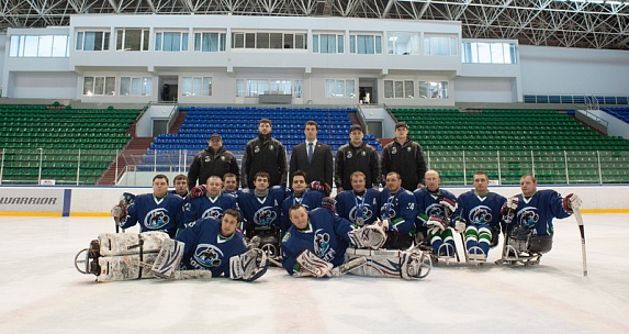 Russia Sledge Hockey Championship began