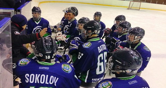 Sledge Hockey Club “Ugra” shut out Orenburg team.