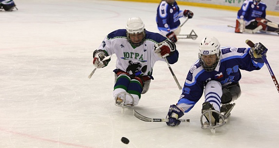 Sledge Hockey Club “Ugra” takes the second place at the 1st stage of the Championship of Russia.